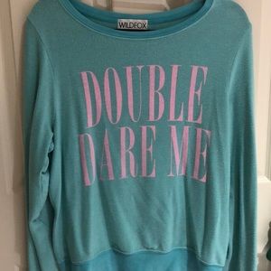 WILDFOX “Double Dare Me” sweater